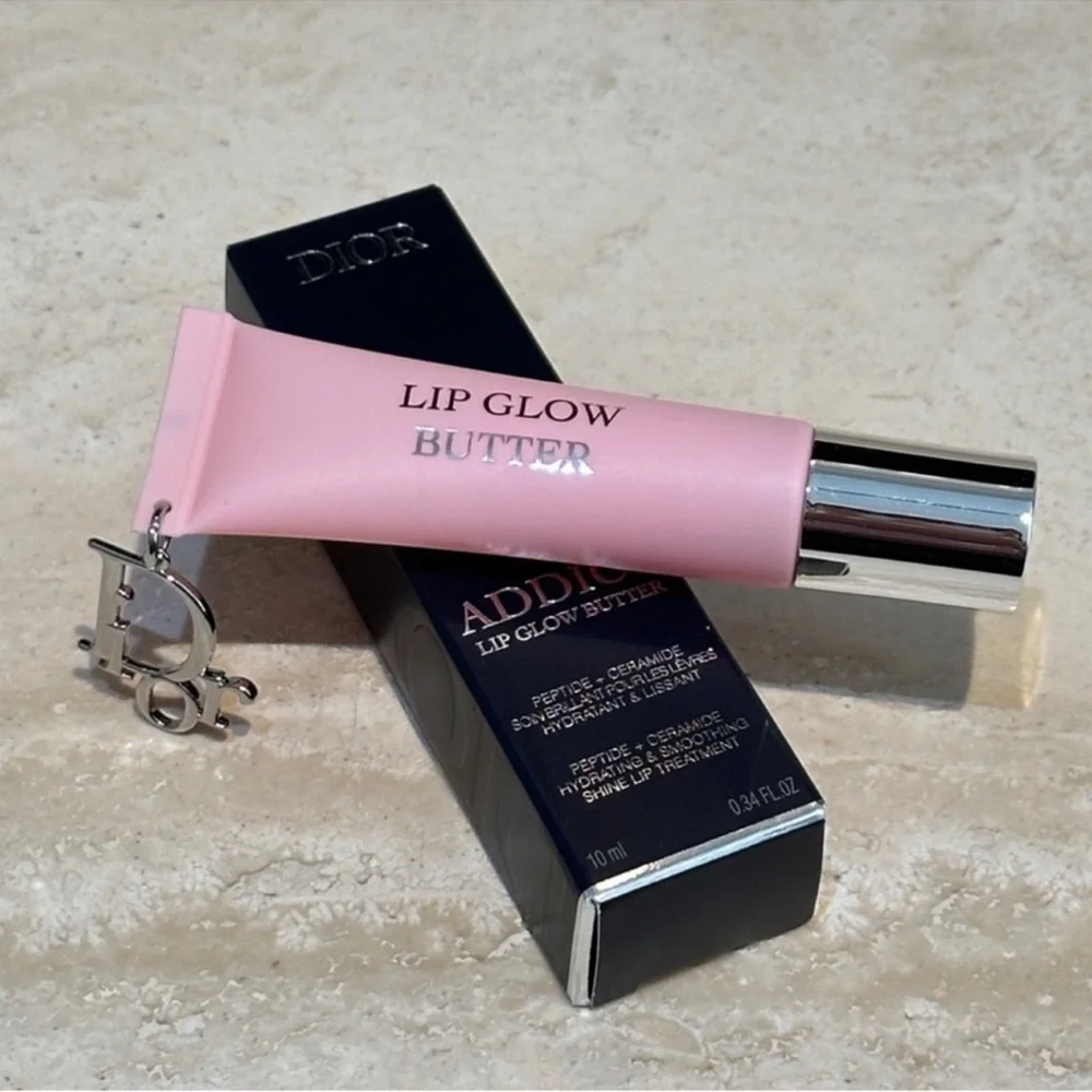 Dior Lip Glow Butter Hydrating Gloss Balm - 101 Pink Glaze